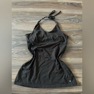 twik Black Halter Tank Top